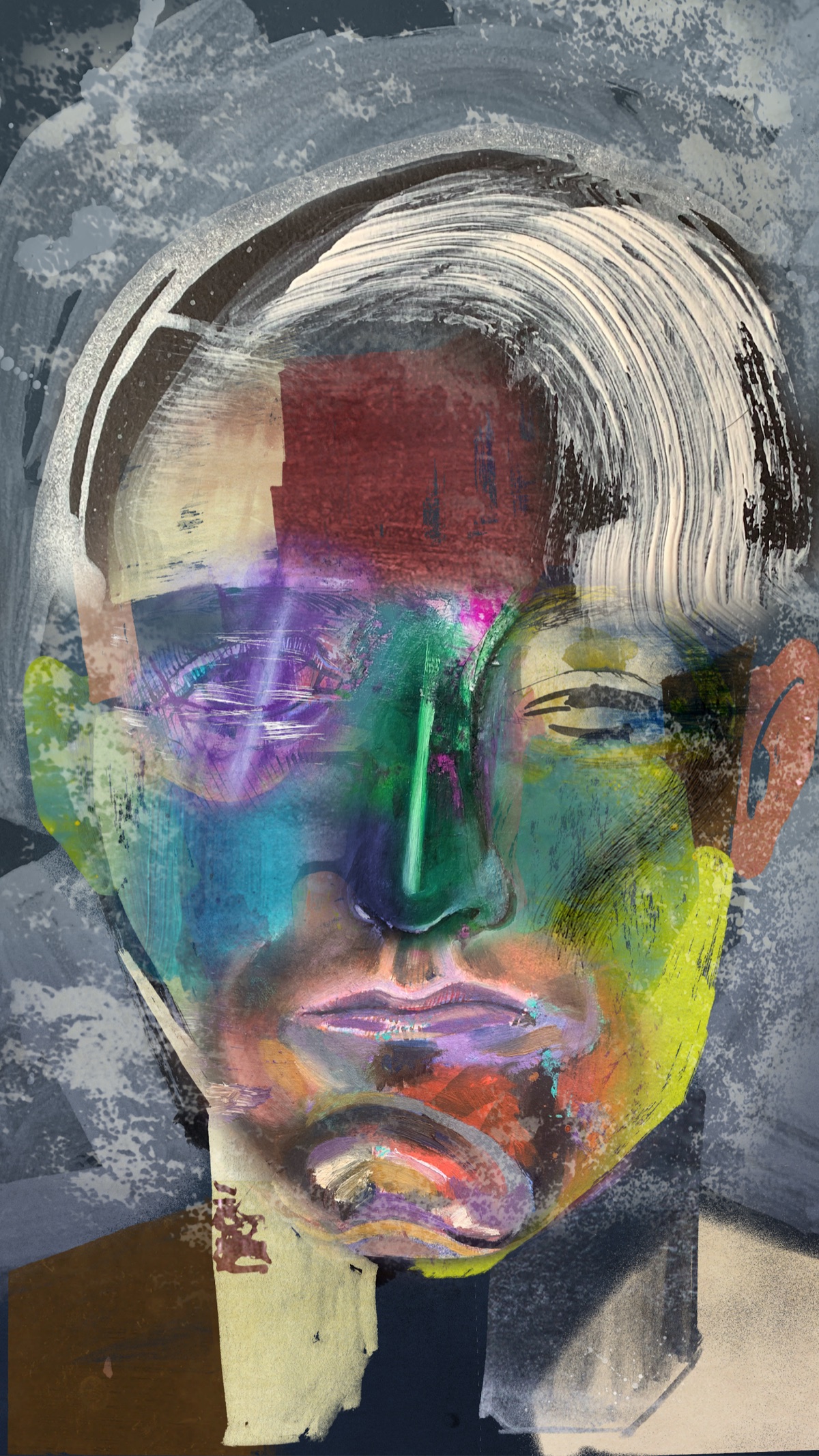 Transient Companion — unique art print UB028-001