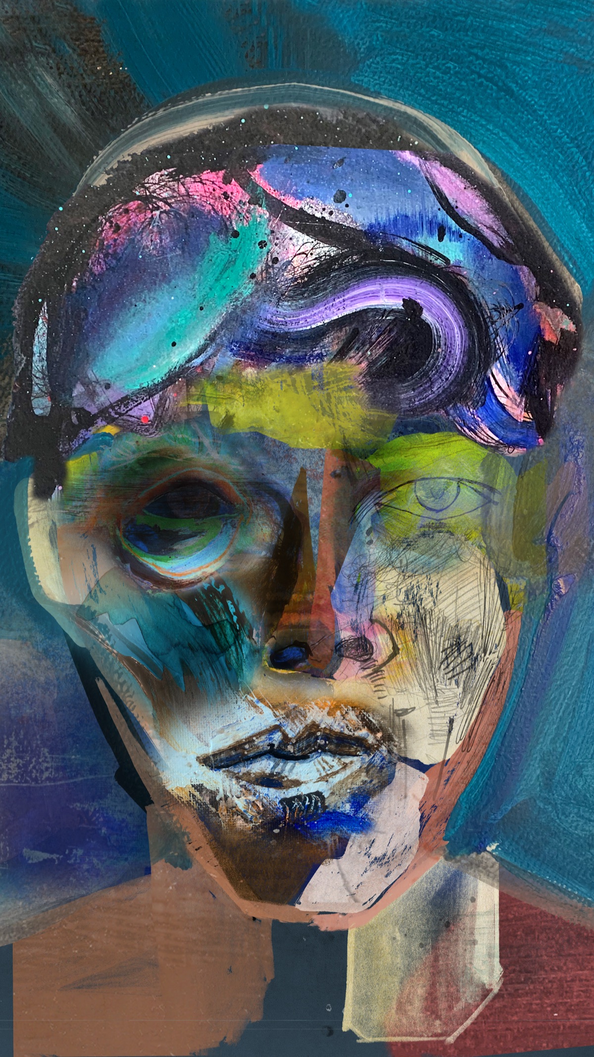 Field of Recognition — unique art print UB039-001