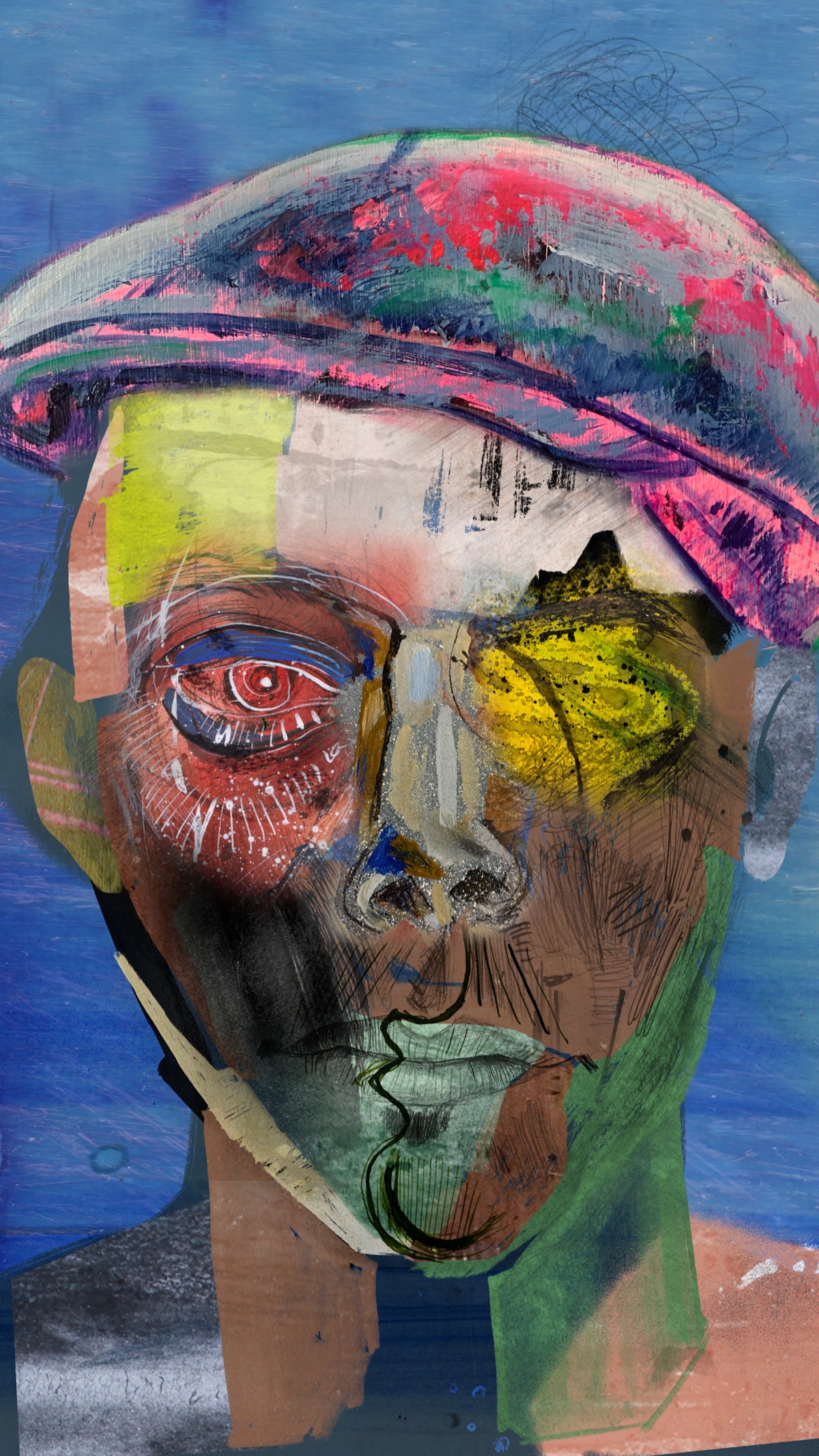 The Forgotten Observer — unique art print UB056-001