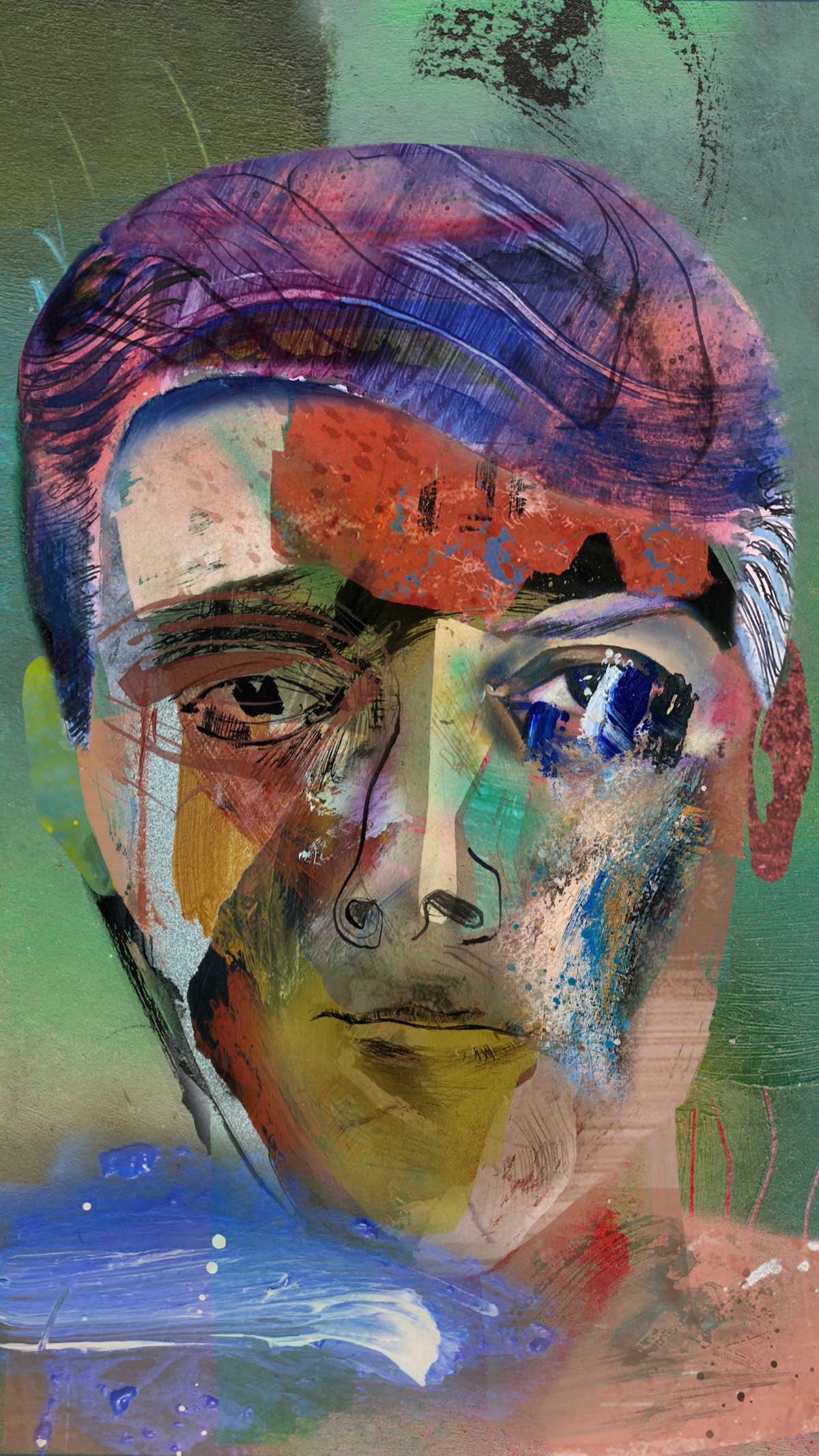 Quiet Composite — unique art print UB071-001