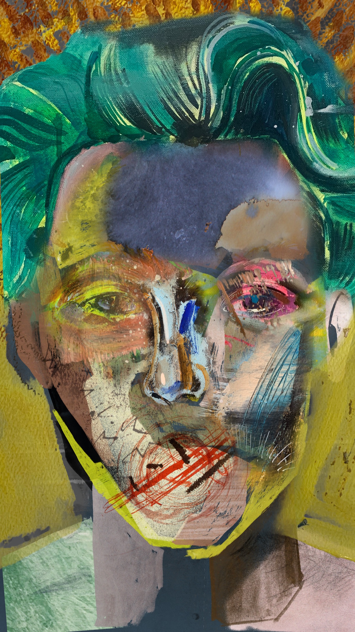 Analog Dream State — unique art print UB084-001