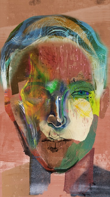 The First Apparition — unique art print UB002-001