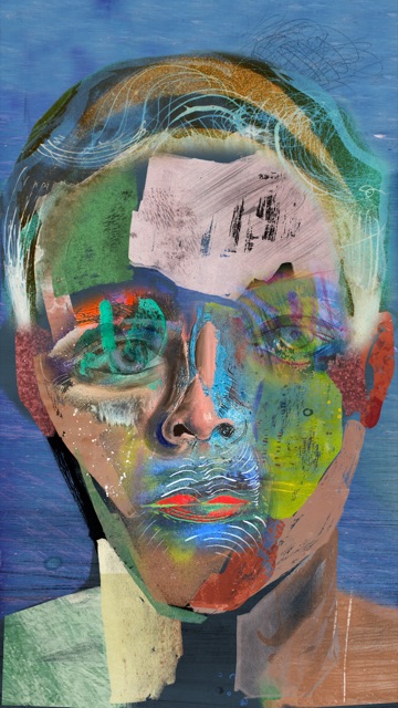 The Fourth Gesture — unique art print UB026-001