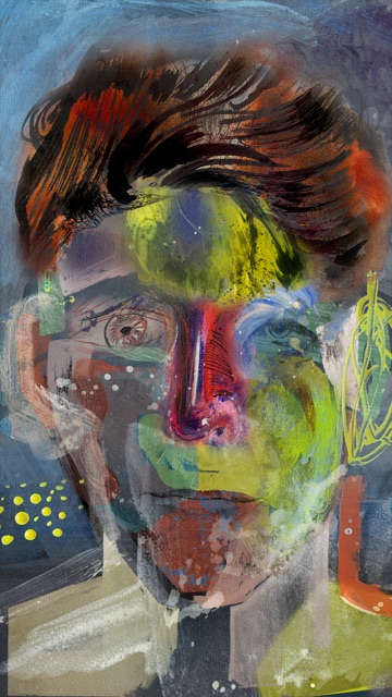 Soft Machine Dream — unique art print UB032-001