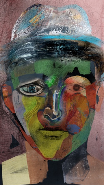 The Unfinished Witness — unique art print UB055-001