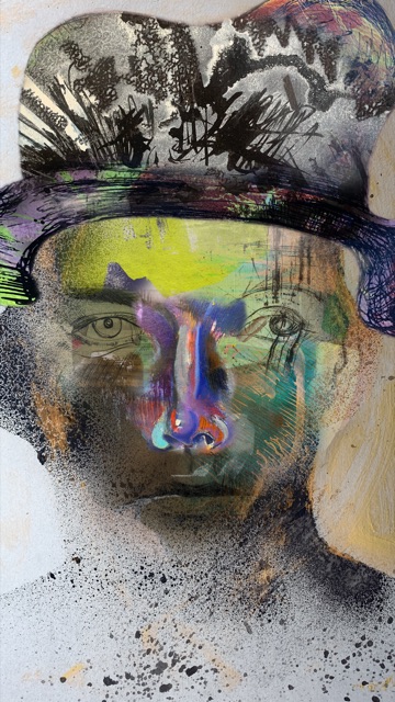 Horizon in the Body — unique art print UB058-001