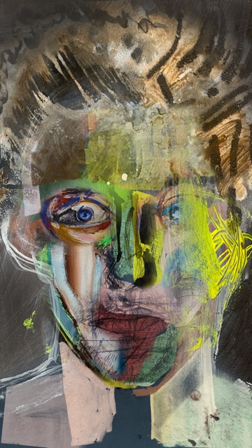 The Nearly Human — unique art print UB065-001