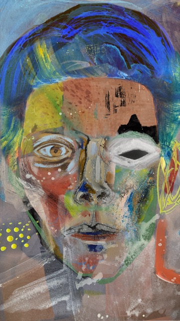 A Memory Takes Form — unique art print UB070-001