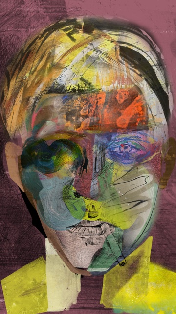 The Unfolding Witness — unique art print UB092-001